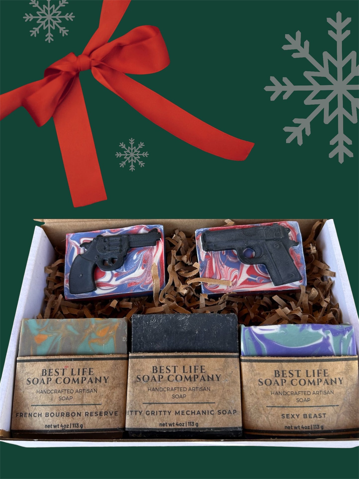 Mens gun gift box