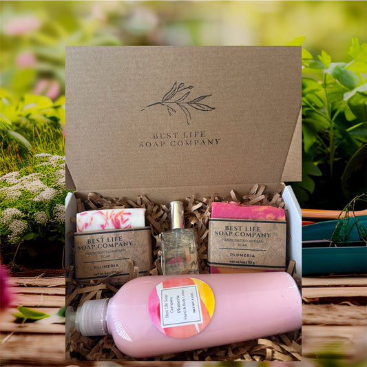 Plumeria gift box
