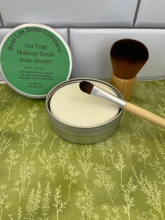 Tea Tree Brush cleaning soap